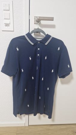 Polo Ralph Lauren Shirt, Grösse L, Dunkelblau, Top Zustand!