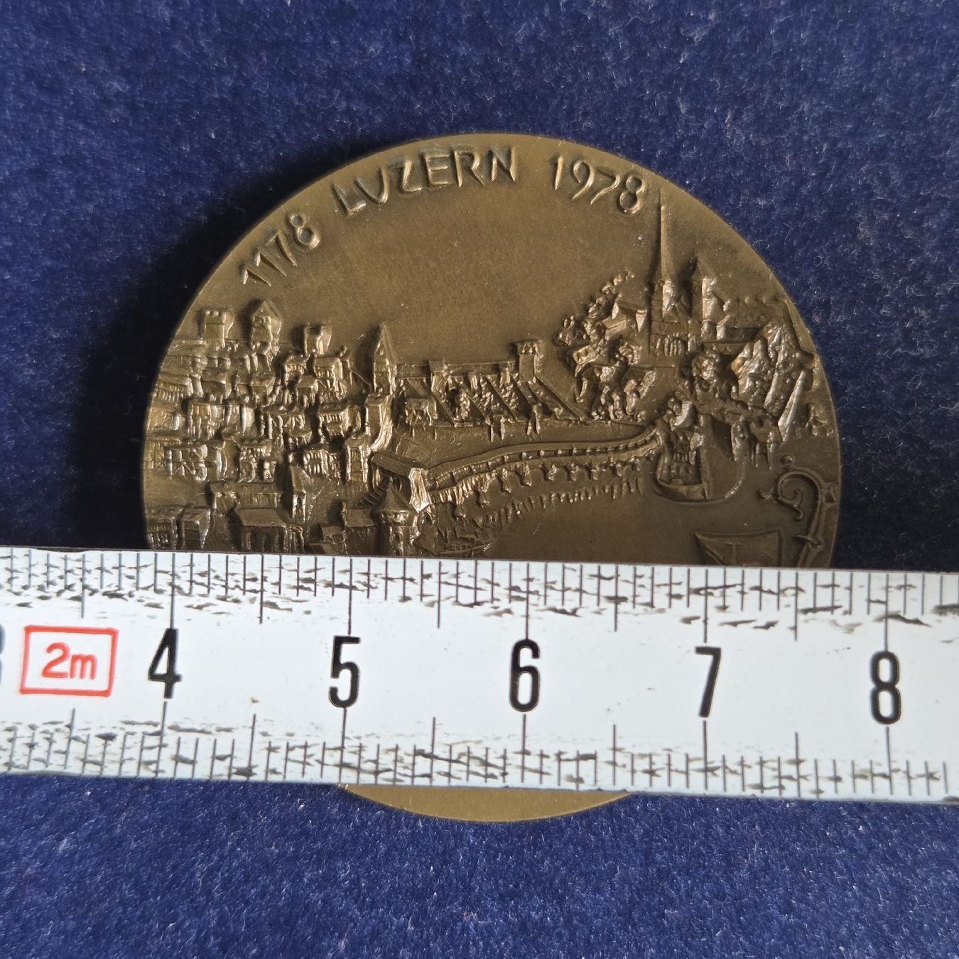 Medaillen: Medaille R. Brem  Luzern 1978 – Gebraucht aus Stans von Ducati16 2