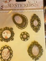 STICKER 3D -SET SHABBY CHIC