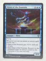 Djinn of the Fountain, Magic Karte, Top Zustand, DMU