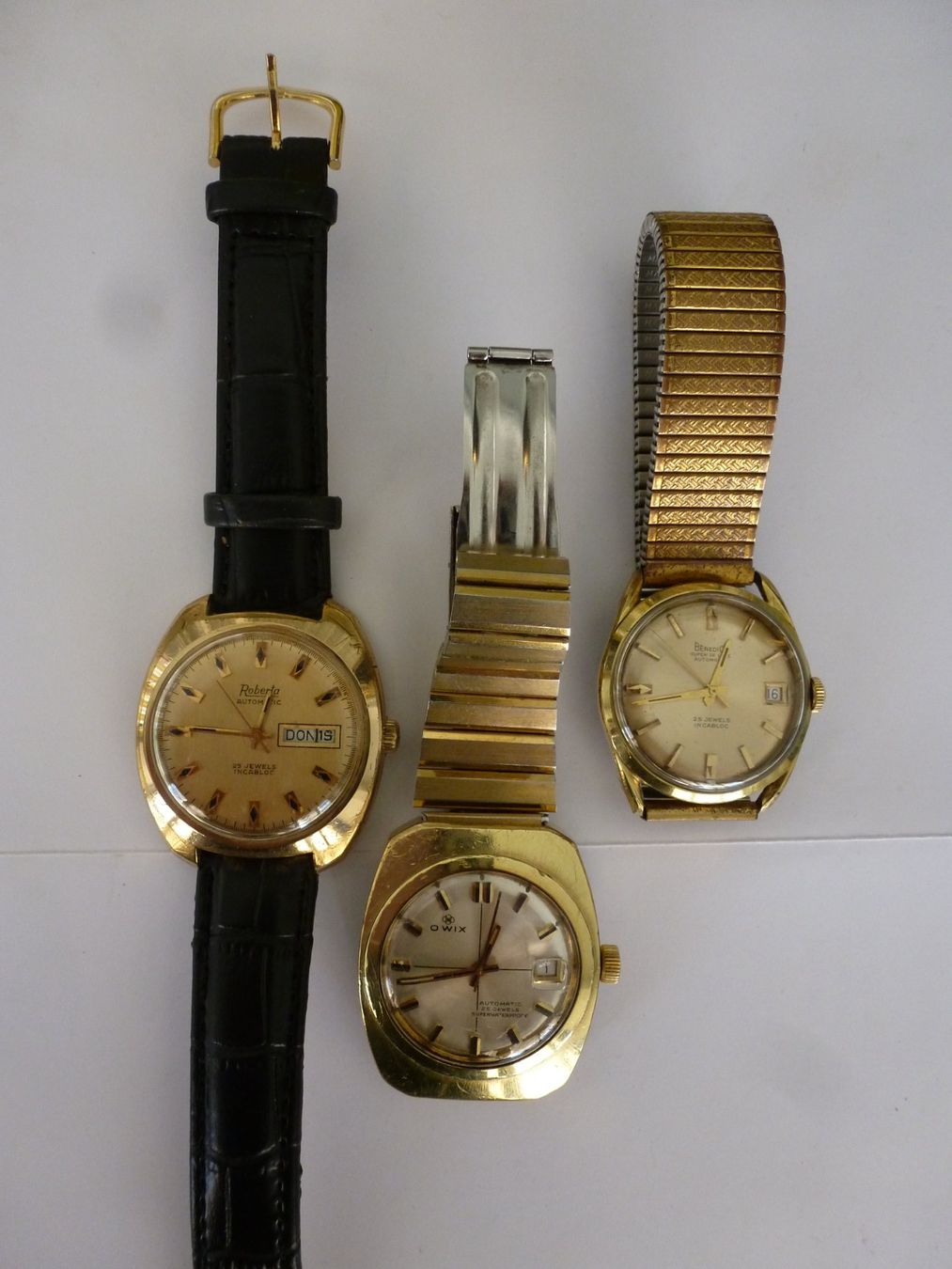 Swiss Orologi: 3 Herrenarmbanduhren Automatic – Usato da Birsfelden venduto da moni64
