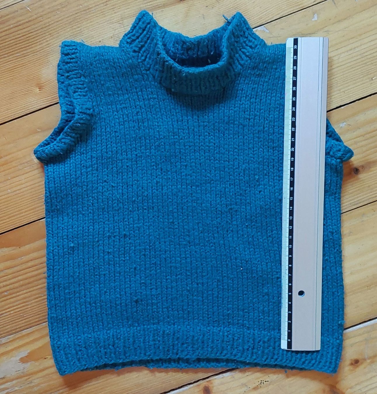 Altro abbigliamento: Strickweste Merinowolle 80/86 – Usato da Schmidrüti venduto da Novemberchind 1