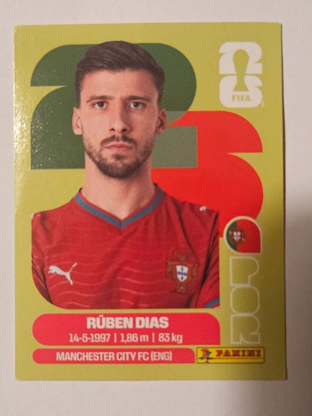 Panini Carte collezionabili: Panini 2026 Ruben Dias POR 4 – Nuovo (secondo la descrizione) da Malans GR venduto da Ovi83
