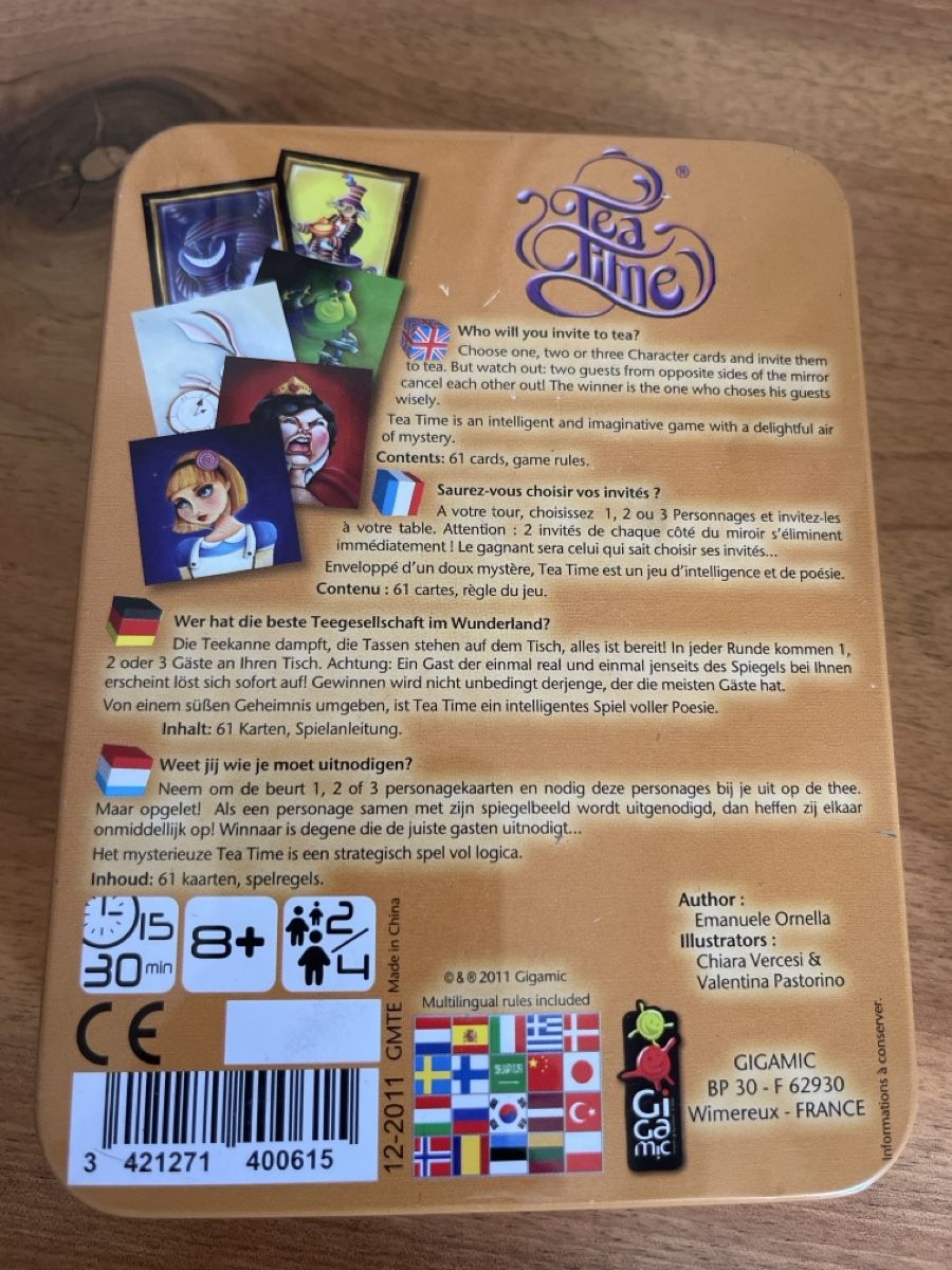 Spiele: Tea time – Gebraucht aus Genève von Majikamu 1