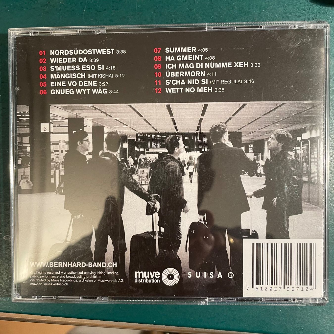 CD: BERNHARD-MIT UNTERSCHRIFT NOR SÜD OST WEST – Usato da Rorschacherberg venduto da CD-Roli 1