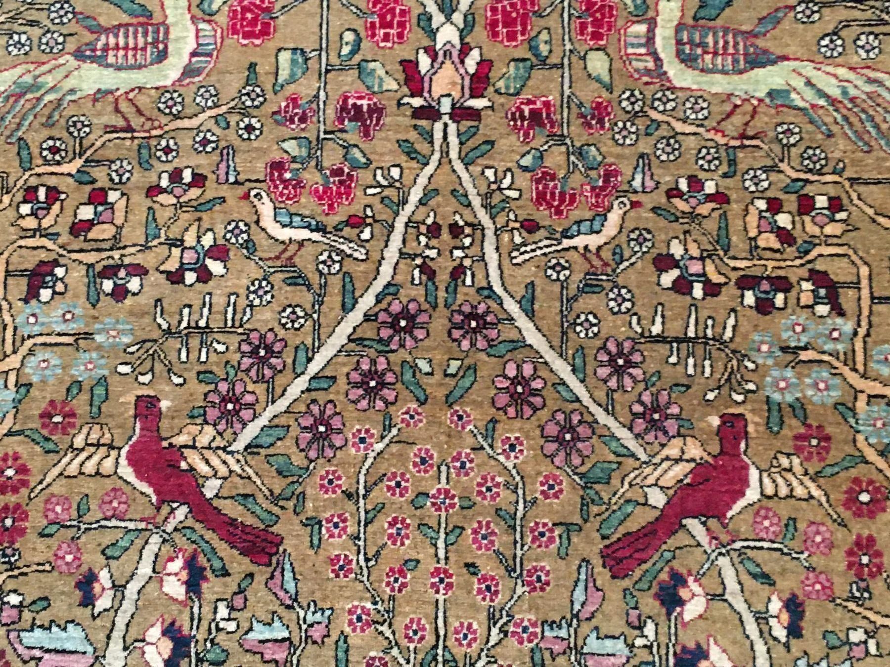Tappeti: Isfahan Teppich mit Lebensbaum – Usato da Basel venduto da Lancer4 6
