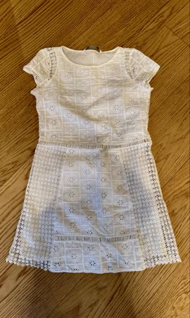 Zara Trafaluc Sommerkleid weiss Gr. S