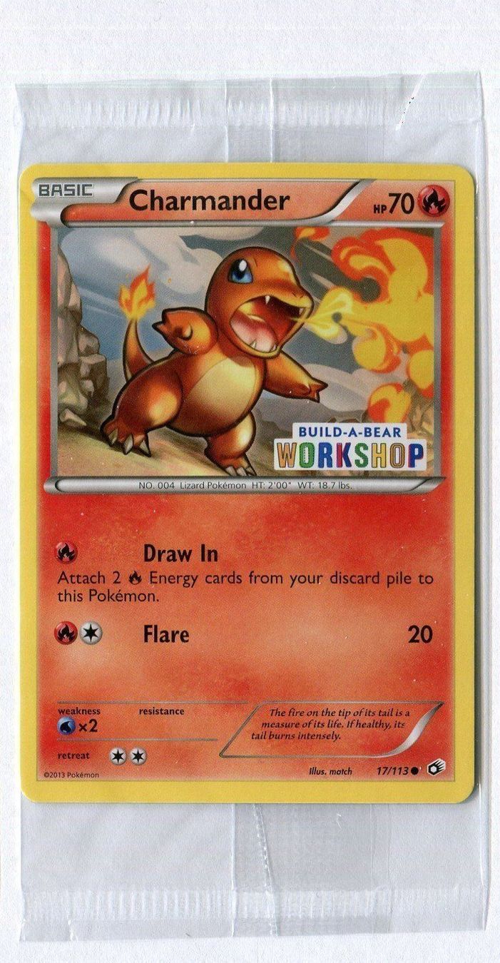 Pokémon Sammelbilder & Trading cards: Glumanda / Charmander Build-A-Bear Promo Neu & Sealed – Neu und originalverpackt aus Dornach von Deco89