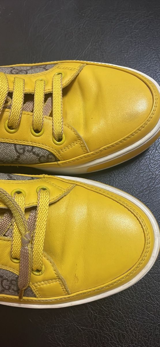 Scarpe da uomo: Baskets Cuir Gucci – Usato da Montreux venduto da Pipo7878 3