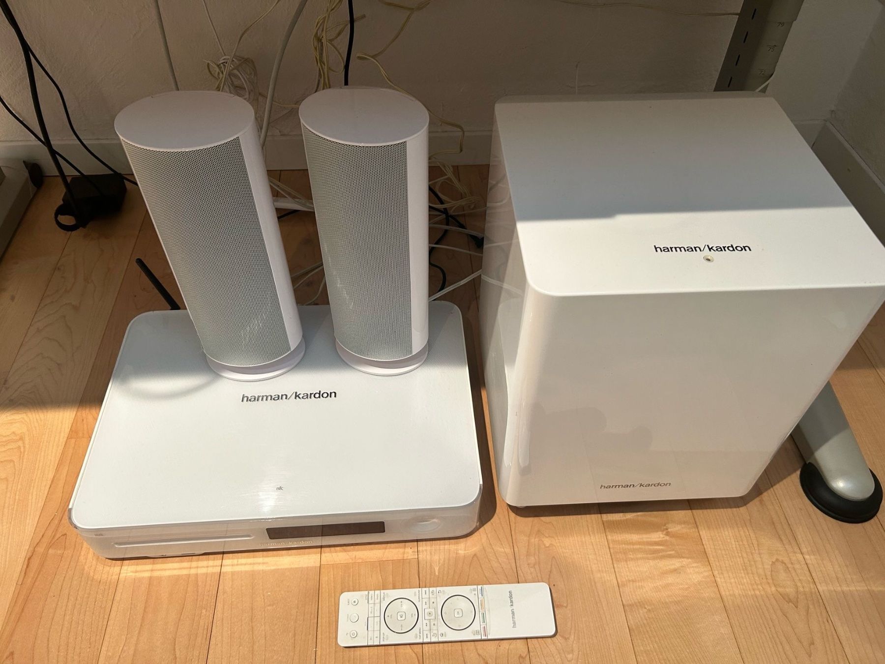 Harman-Kardon Casse acustiche: Harman/Kardon Sound System 2.1 weiss – Usato da Buchs ZH venduto da gavvier 2