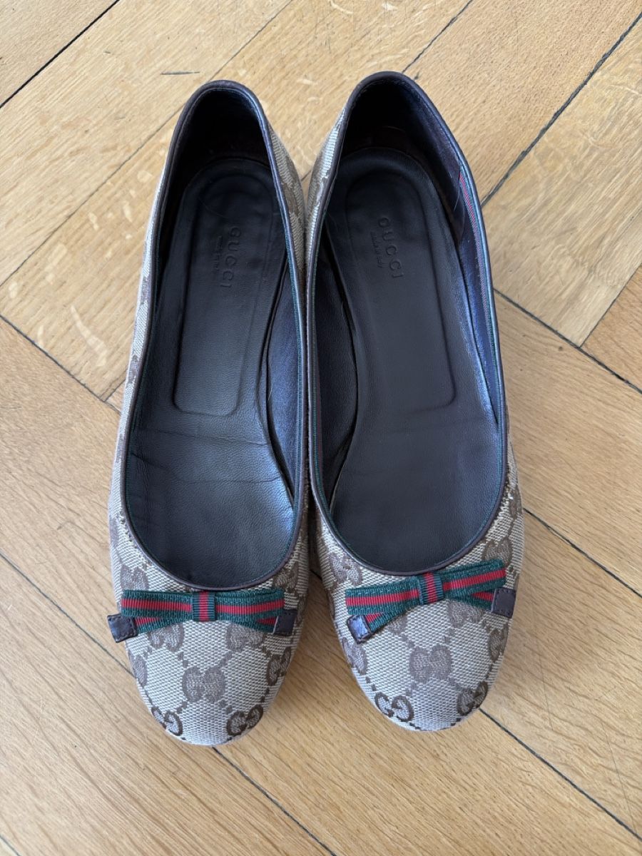 Gucci Scarpe da donna: Ballerine Gucci Beige - 38C – Usato da Genève venduto da tan_h6b8