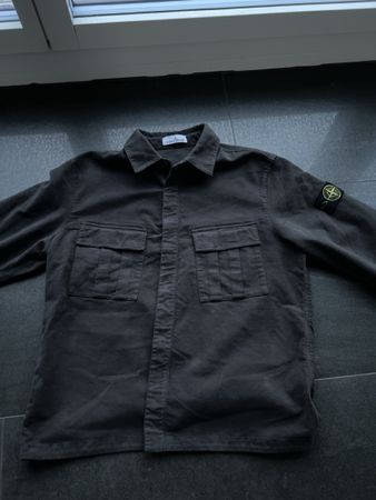 Stone Island Jacke Schwarz/Grau Herbst! XL (Fitted wie L)