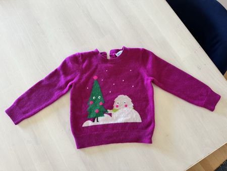 Jacadi cachemire Christmas Sweater 
