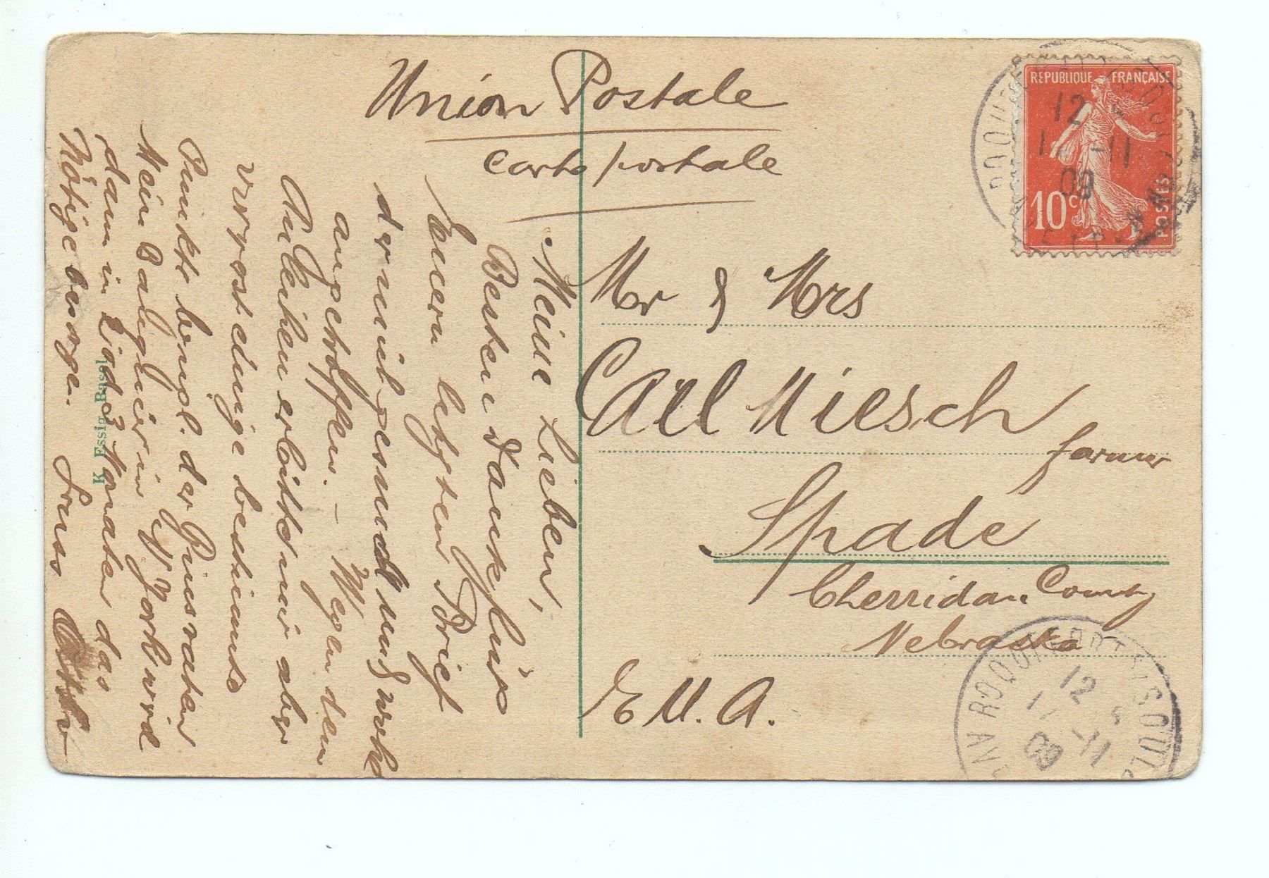 Cartes postales: BASEL Freiestrasse Marktplatz Gerbergasse – D'occasion à Jona par philajona 1