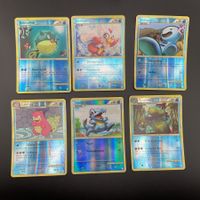 Pokémon Heart Gold Soul Silver 6x Reverse Holo Bundle DE Ab