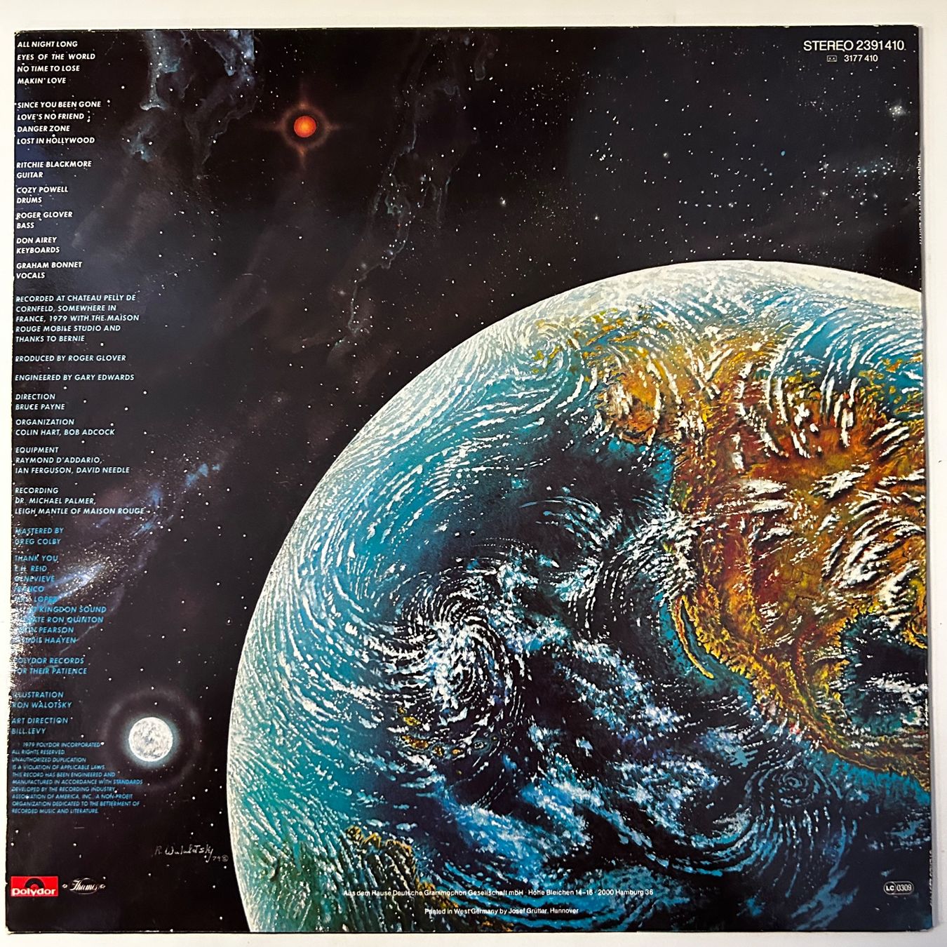 Dischi in vinile: Rainbow - "Down to Earth", Vinyl LP - Rock-Klassiker – Usato da Aesch BL venduto da BlueMusicRecords 1