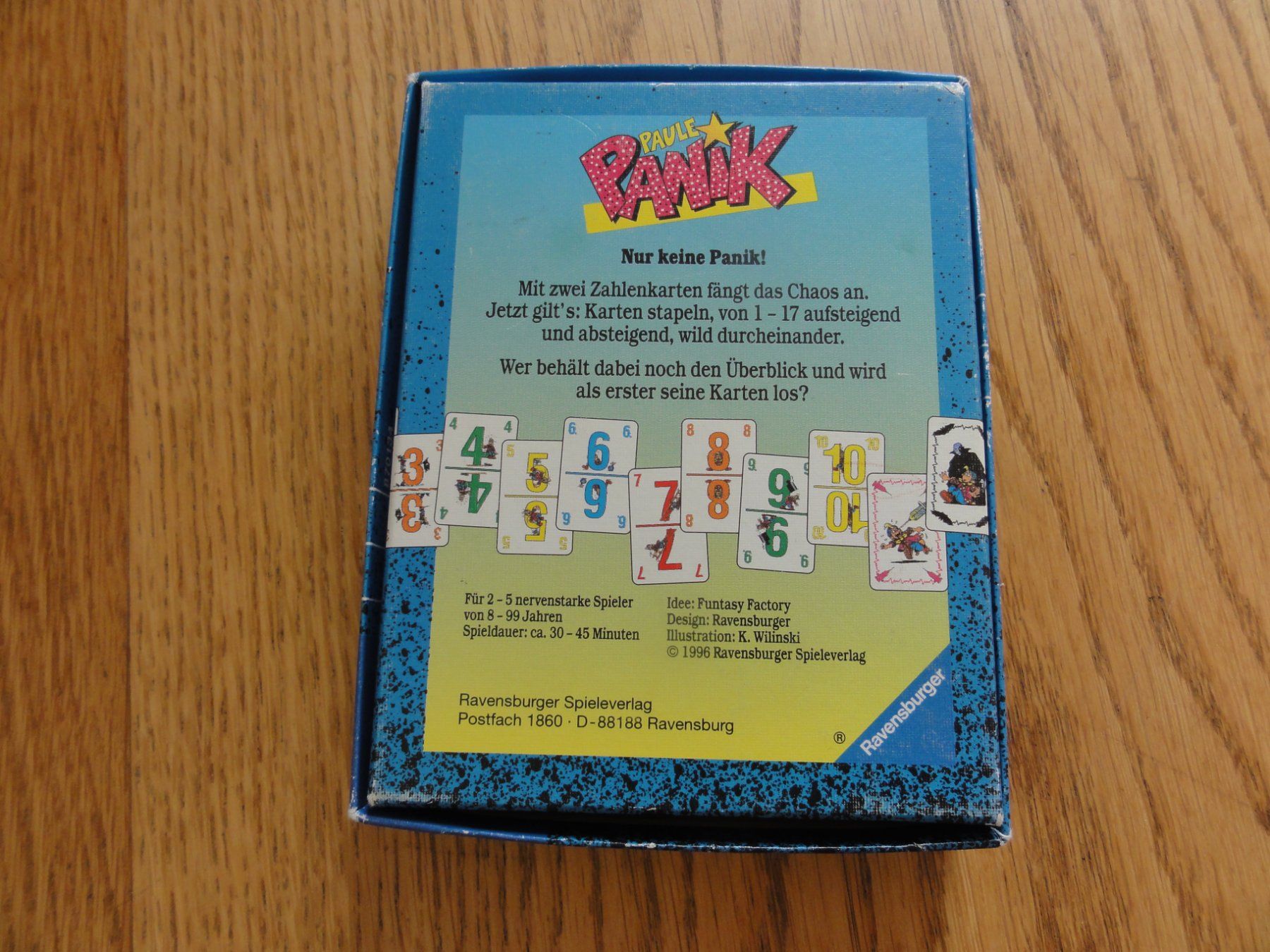 Ravensburger Giochi: Paule Panik, Kartenspiel – Usato da Riedholz venduto da Taweva 2