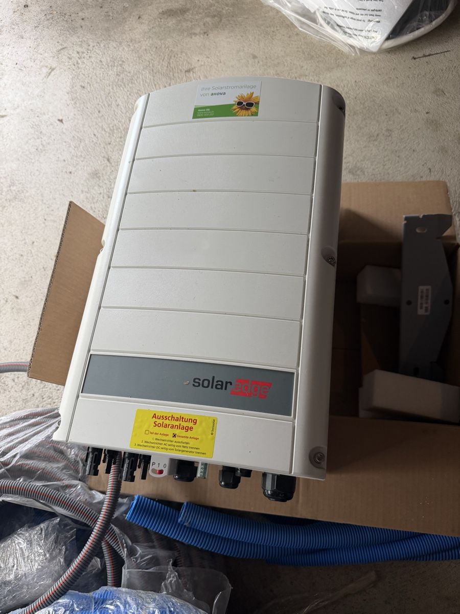 SolarEdge Wechselrichter: SolarEdge Wechselrichter SE12.5K – Gebraucht aus Diegten von alltronics 1