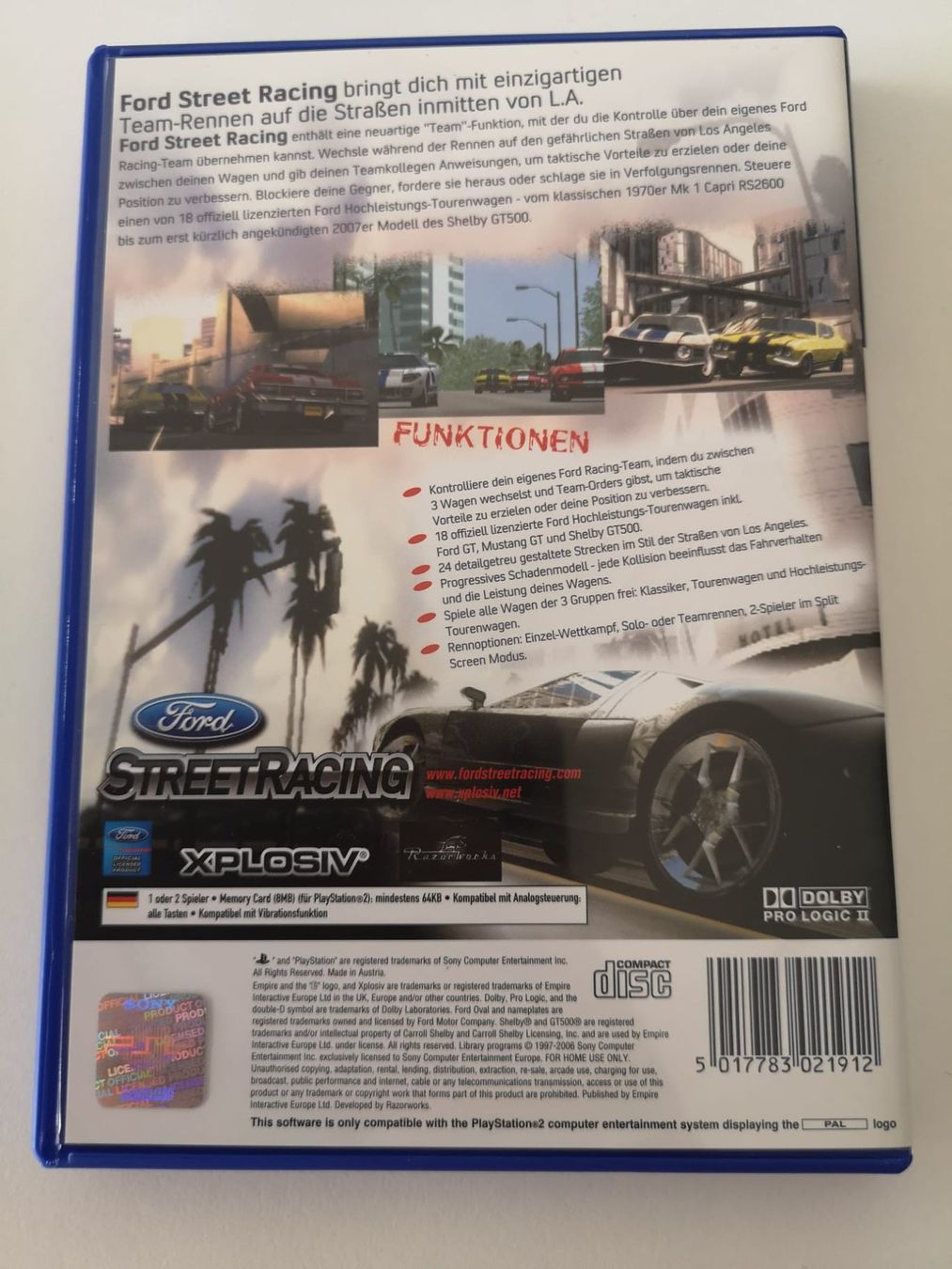 Sony Giochi: Ford Street Racing (PS2) – Usato da Herisau venduto da Seyashop_2 2