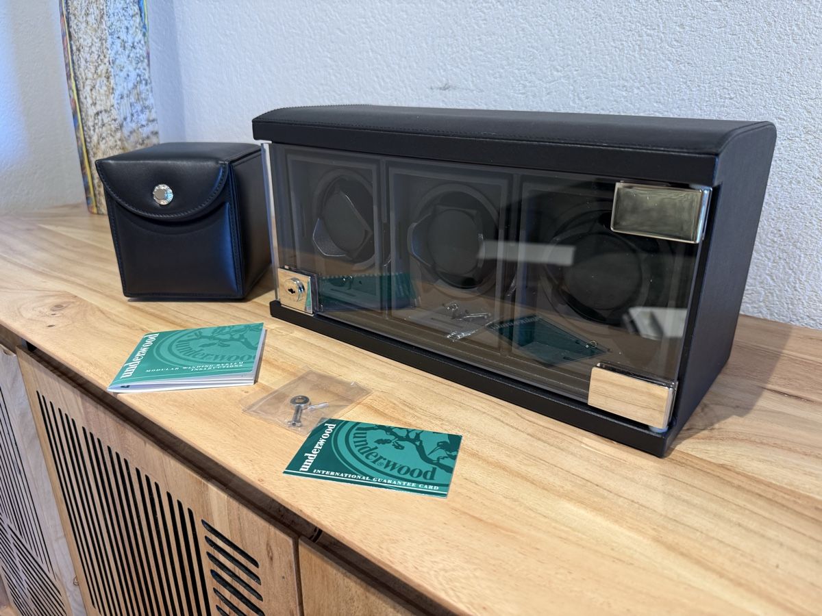 Uhrenbeweger: Uhrenbeweger: Underwood - modular watch winder system – Neu und originalverpackt aus Hünenberg See von olu_jx7s