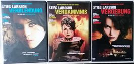 Stieg Larsson - Verblendung - Verdammnis - Vergebung DVD's