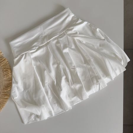 White Tennis Skirt Women's Size S