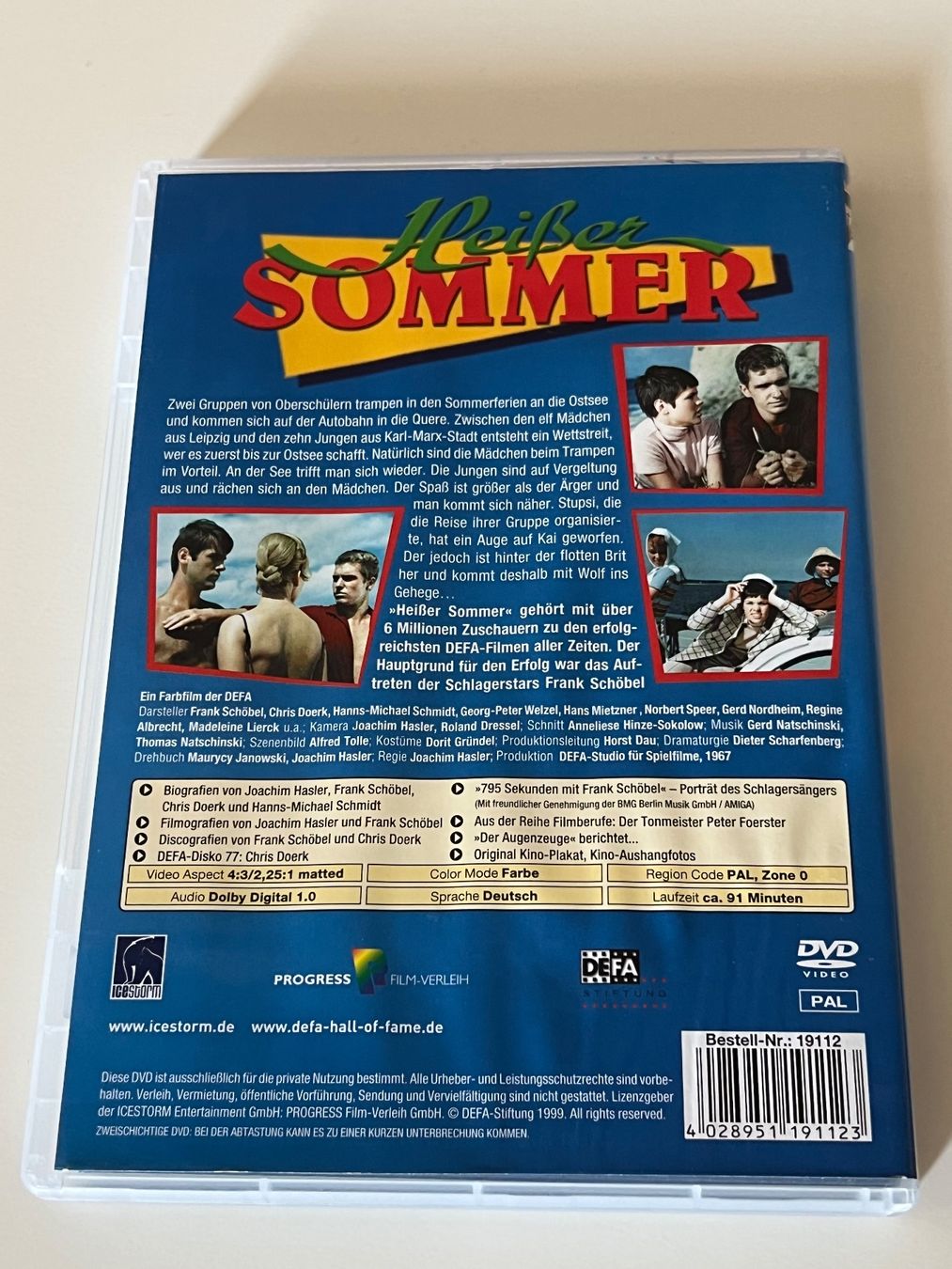 Tutti i DVDs: DVD: Heisser Sommer – Usato da Altstätten SG venduto da sheamus 1