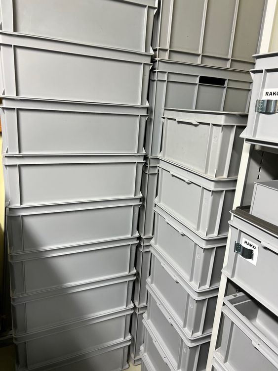 Stapelboxen UTZ RAKO Behälter 60x40x22cm 40 L (Gebraucht) in Röschenz ...