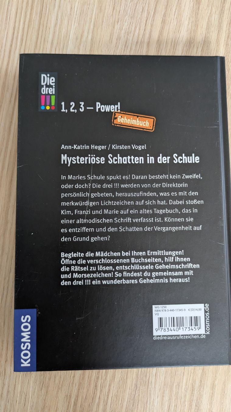 Bücher: Die drei!!! Geheimbuch – Neu und originalverpackt aus Ettingen von Gerbera99 1