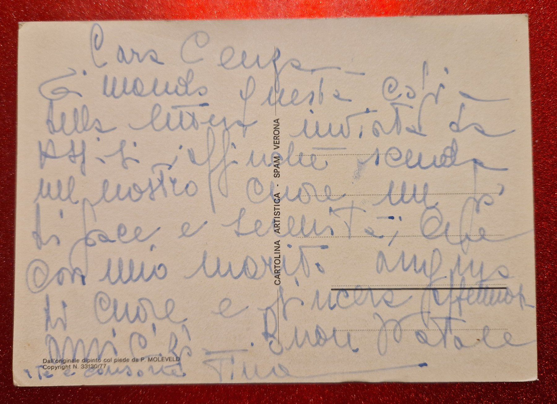 Cartoline postali: Rosenblumen alt – Usato da Melchnau venduto da Arthurius 1