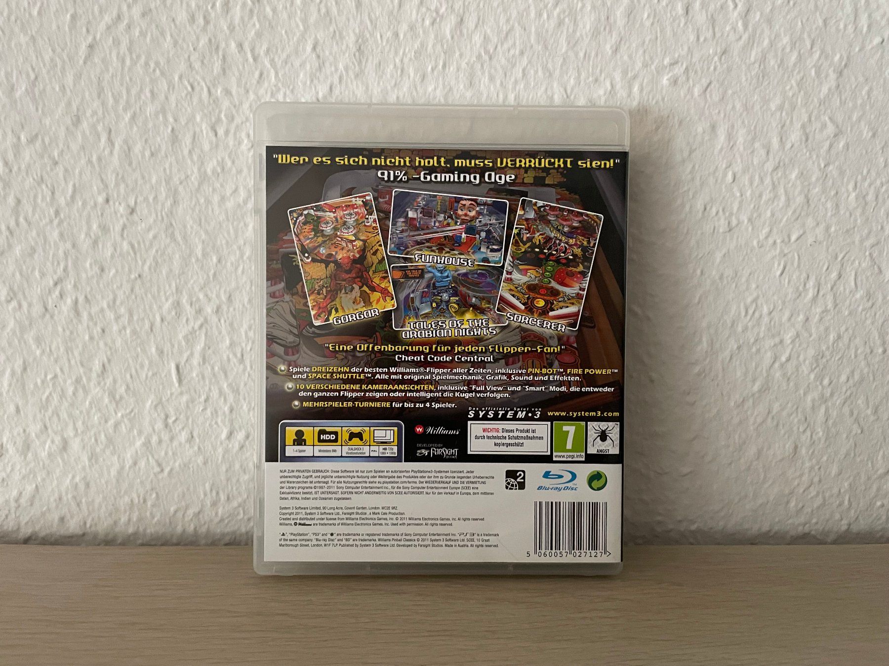 Giochi: Williams Pinball Classics / PS3 – Usato da Allschwil venduto da SliceSlice 2