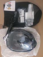 Schnorchelmaske LGA-18 S/M in Blau/schwarz Neu