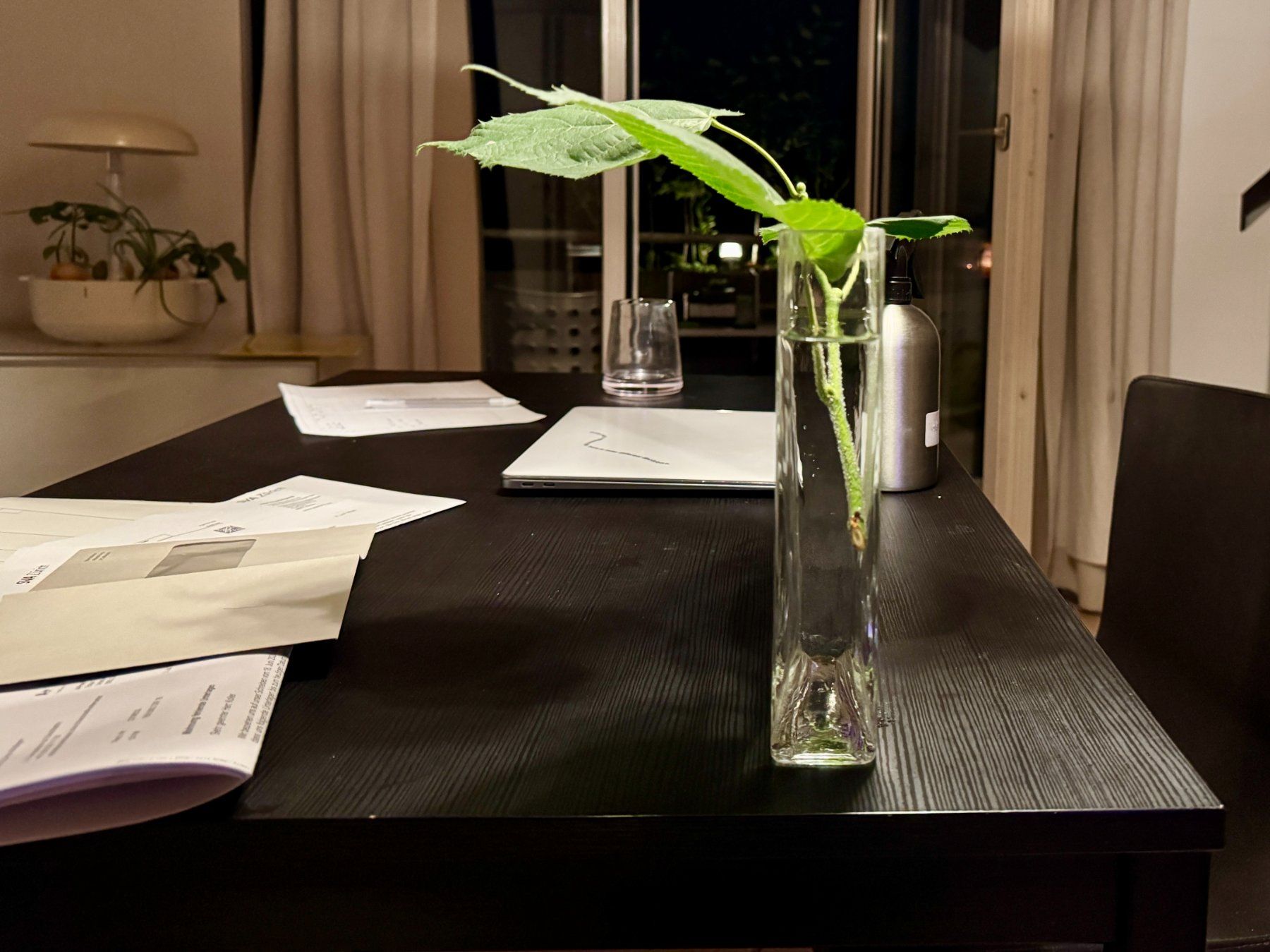 Vasen & Gefässe: flache moderne Vase – Gebraucht aus Schlieren von Edgar_k 5