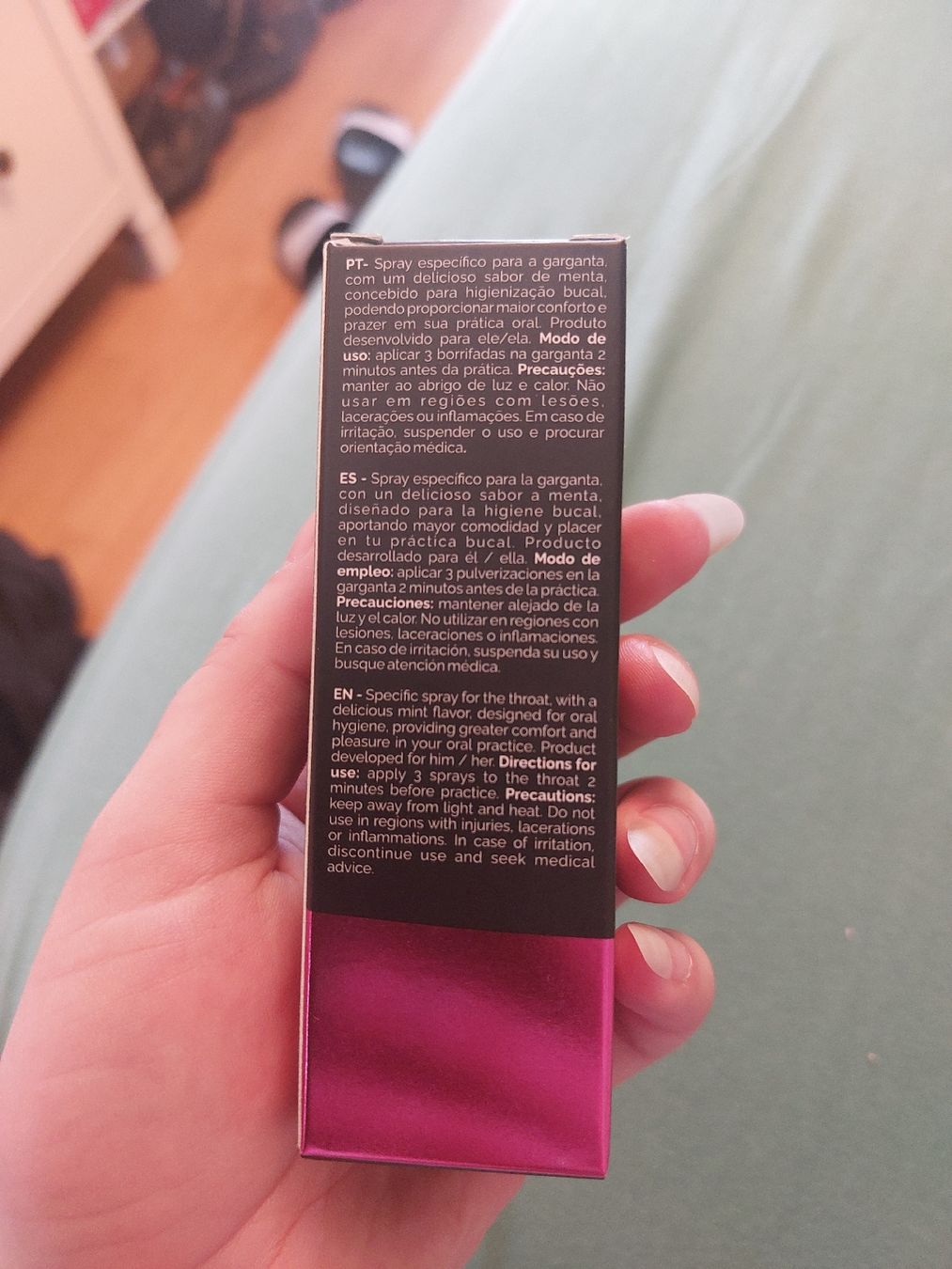 Prodotti di pulizia: INTENSE Deep Throat Mundspray – Nuovo (secondo la descrizione) da Gwatt (Thun) venduto da B.D.999 1