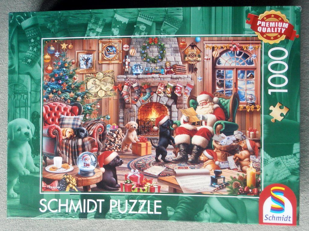 Puzzle: Schmidt Weihnachts-Puzzle, 1000 Teile – Nuovo (secondo la descrizione) da Därstetten venduto da Tapsy2
