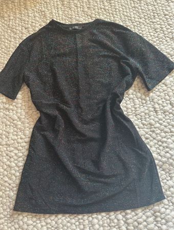 ZARA GLITZER-MINIKLEID