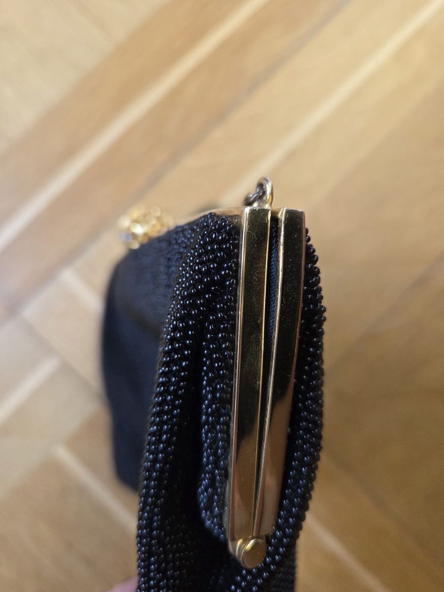 Sacs femmes: Wunderschöne Abendtasche, schwarz, perlenbesetzt  – D'occasion à Lohn SH par Winter03 3