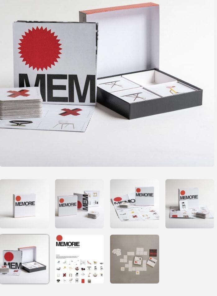 Spiele: Memorie Spiel mit Möbelklassikern – Neu und originalverpackt aus Buchs AG von Allerleis 9
