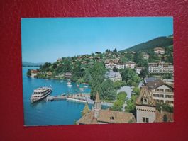 Oberhofen Thunersee Bern Schiff Schiffsteg