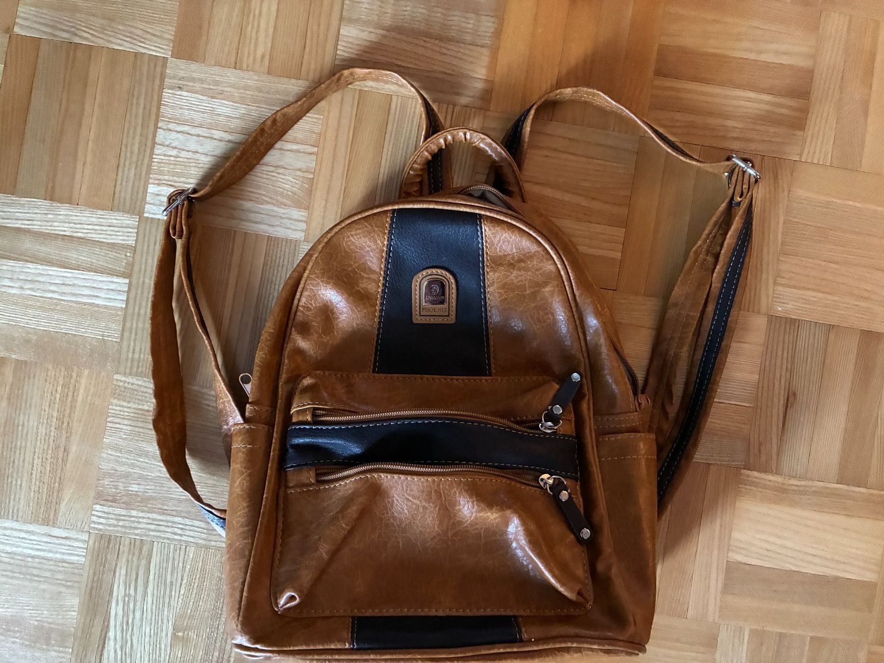 Rucksäcke: Rucksack aus Leder – Gebraucht aus Muri AG von 68idefix