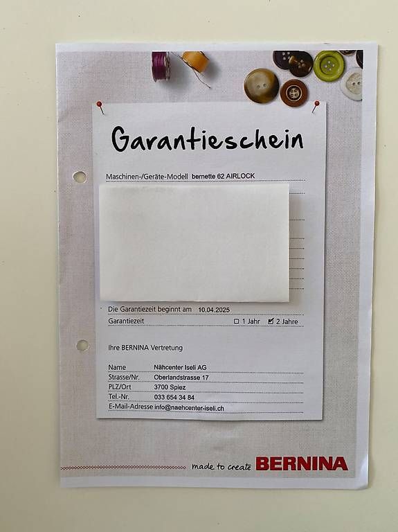 Machines à coudre: Bernette b62 Airlock Covermaschine – D'occasion à Sissach par Verena57 3