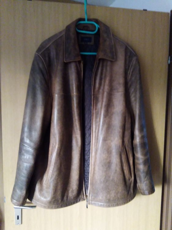 Faszinierend Lederjacke Vintage Herren Bilder