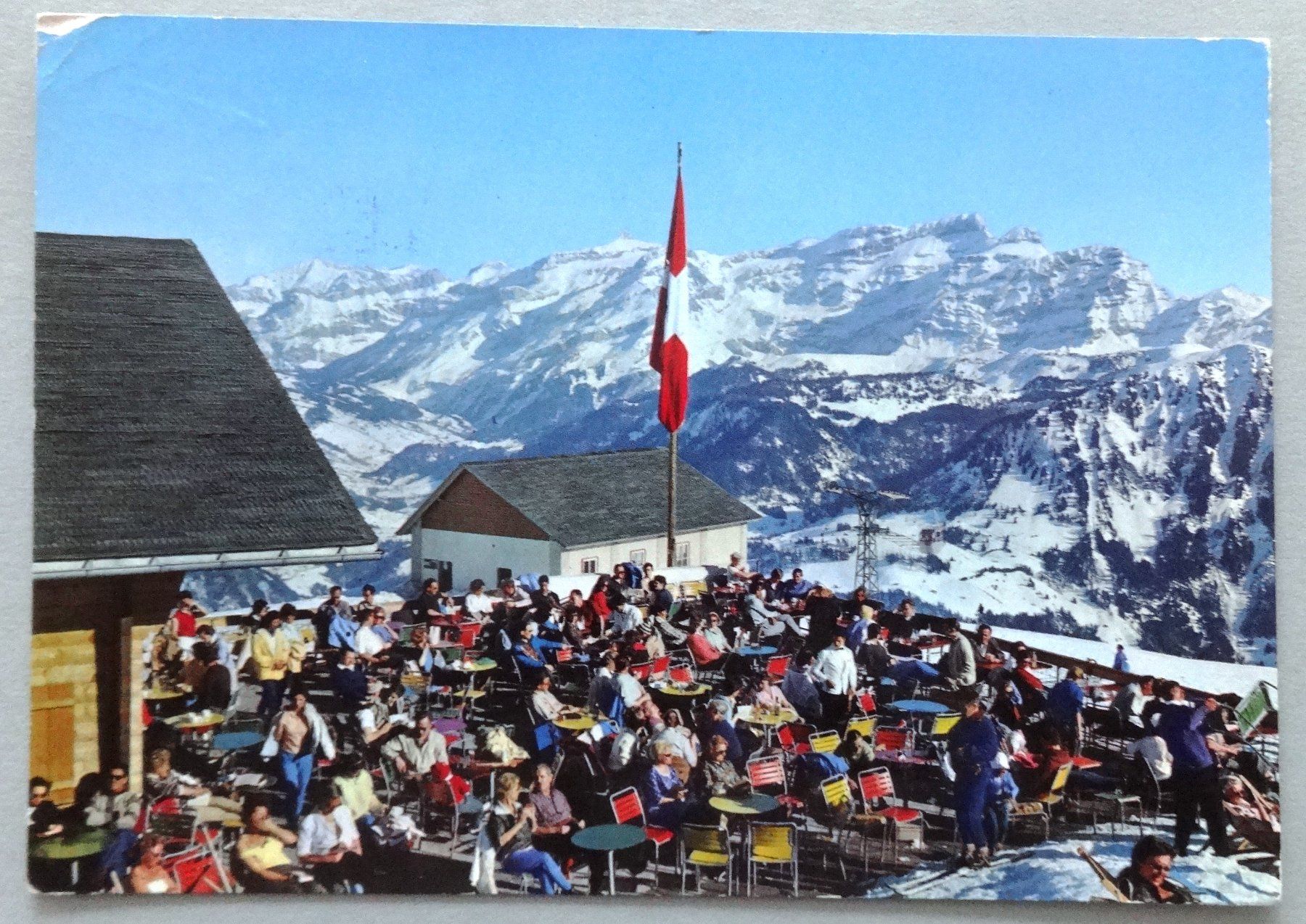 Cartoline postali: Leysin - Club Mediterranée – Difettoso da Fétigny venduto da Billy2miny