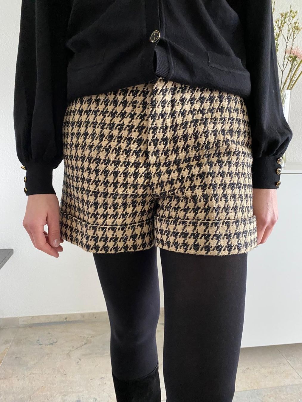 Dior Hosen: Christian Dior Shorts mit Hahnentrittmuster – Gebraucht aus Zug von Pipo2019