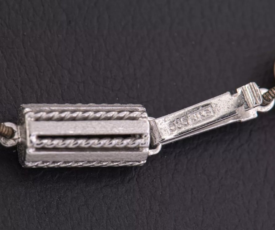 Catenine: Collier de perles bicolore or – Usato da Granges-Paccot venduto da keopskephrem 2