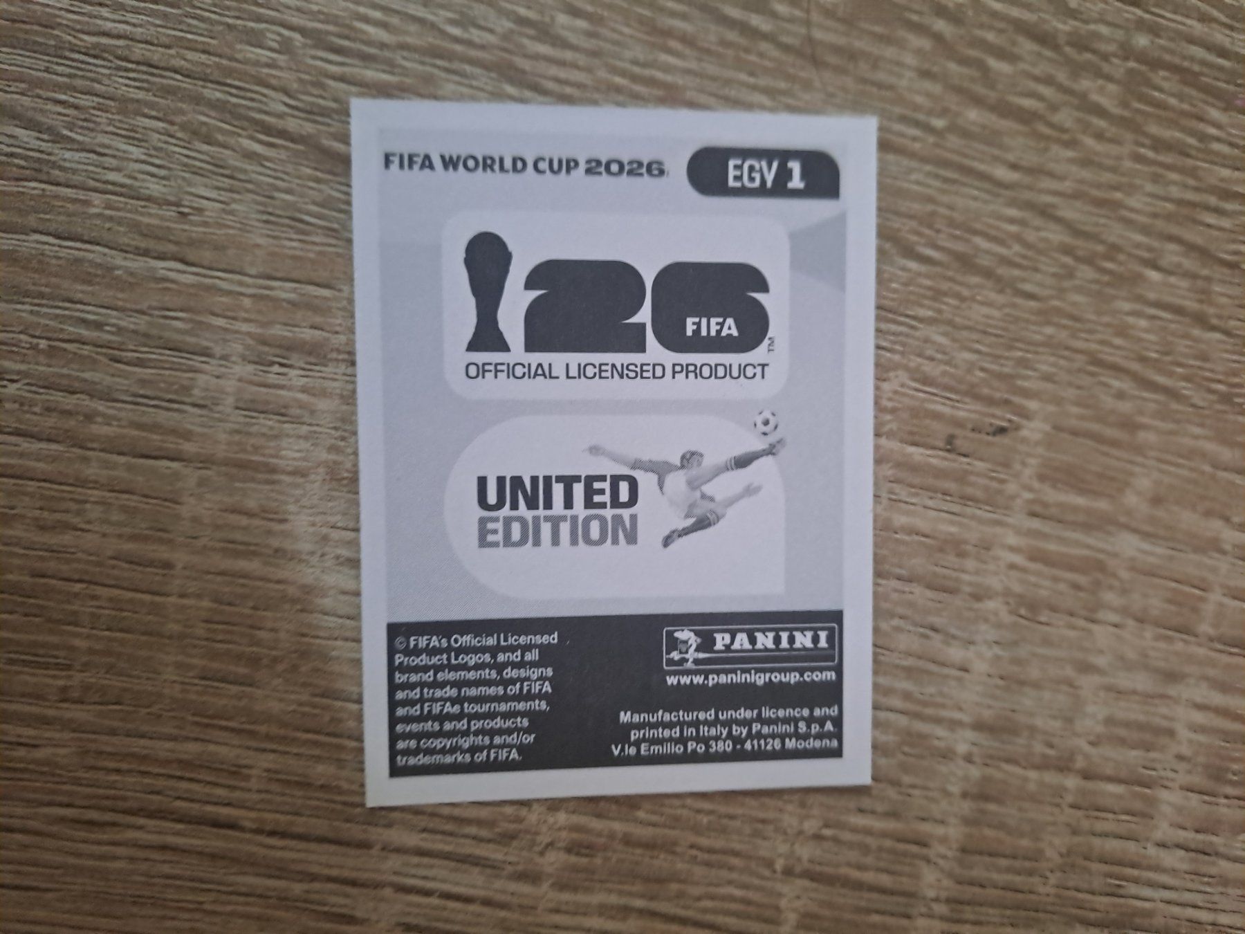 Fifa Sammelbilder & Trading cards: EGY 1 – Neu (gemäss Beschreibung) aus Pratteln von olliw 1