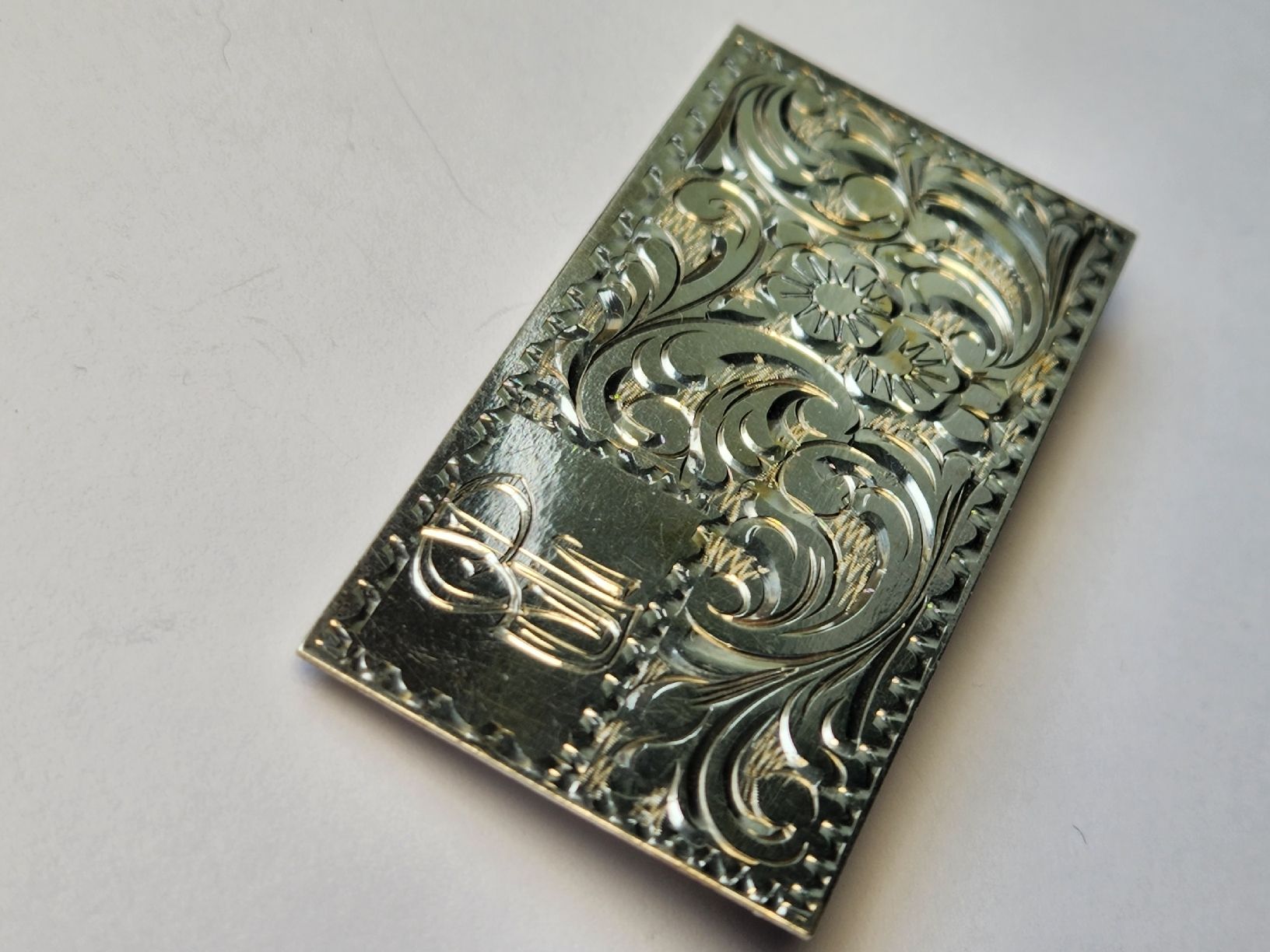 Spille & Fermagli: Vintage Brosche mit Monogramm - 800 Silber – Usato da St. Gallen venduto da GIULESGG 5