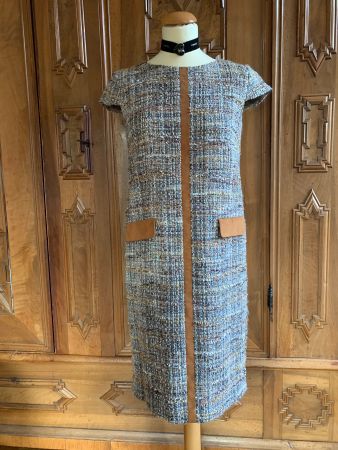 DENI CLER MILANO TWEED Kleid Zustand: Perfekt wie neu
