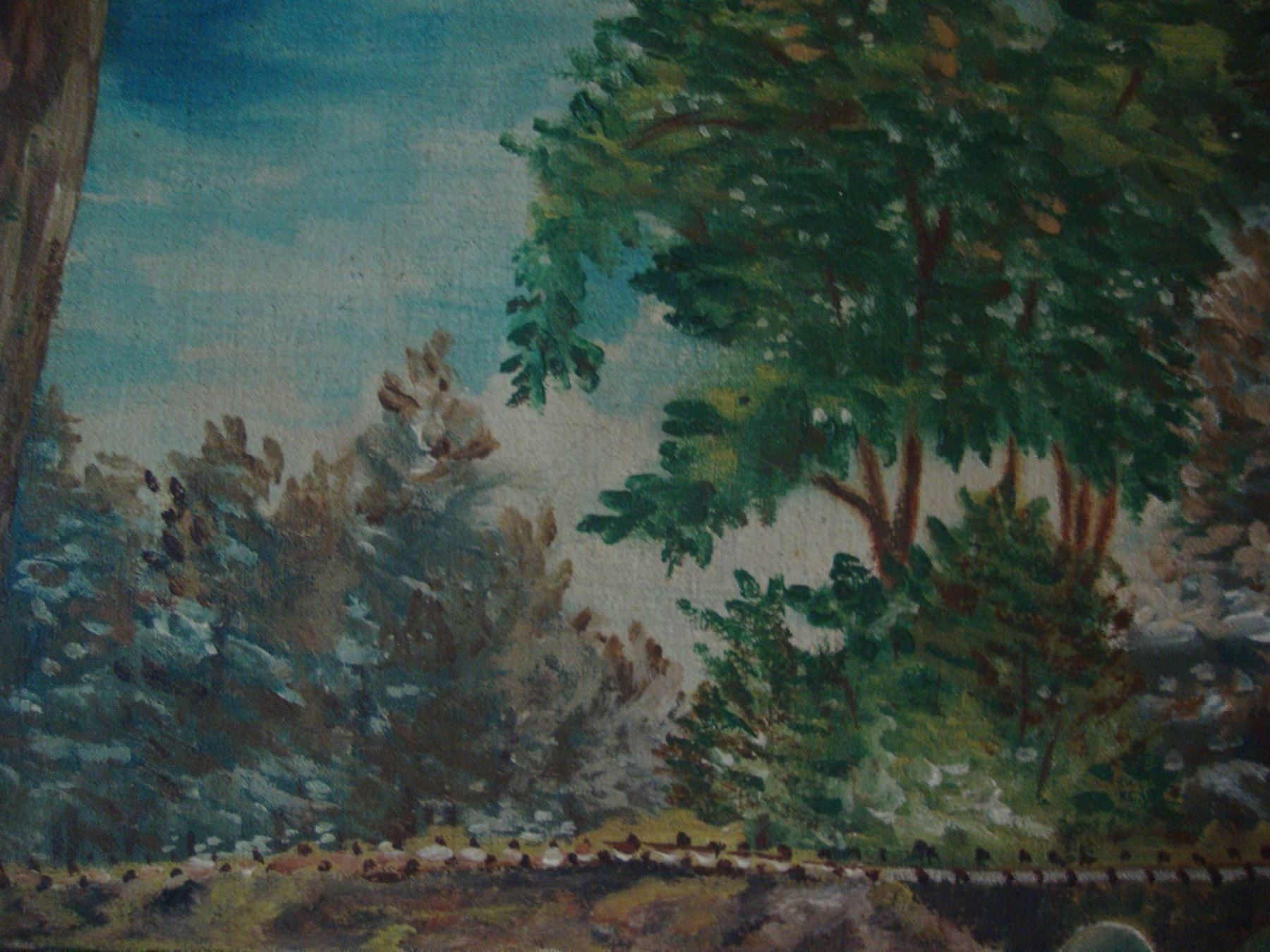 Dipinti: LANDSCHAFT AM FLUSS – Usato da Moosseedorf venduto da haro01 1
