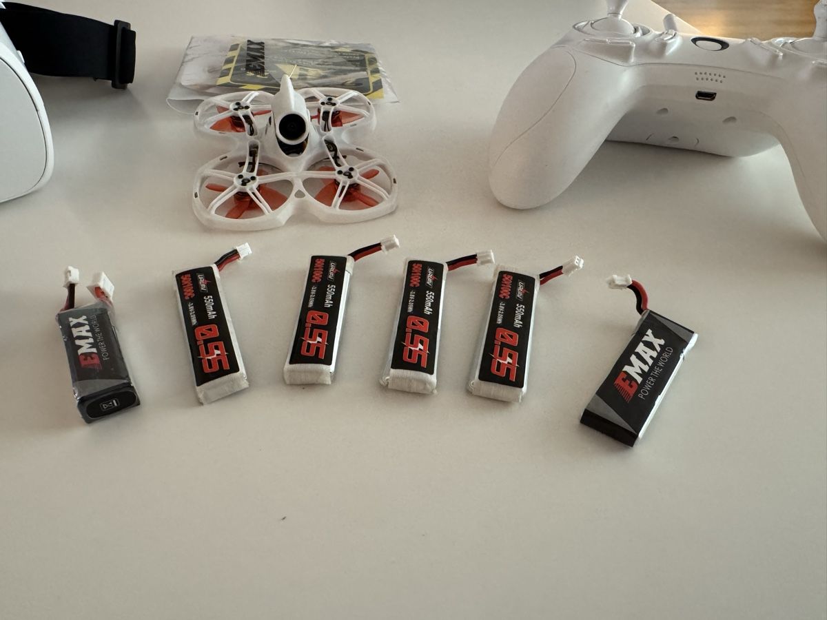 Modellismo RC: Emax Tinyhawk  RTF Set mit Goggles. Super Zustand! – Nuovo (secondo la descrizione) da Oberhasli venduto da Der_Mario 1